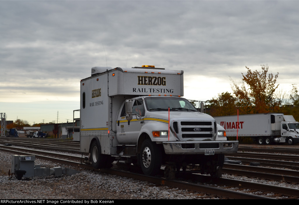 Herzog Rail Testing Vehicle